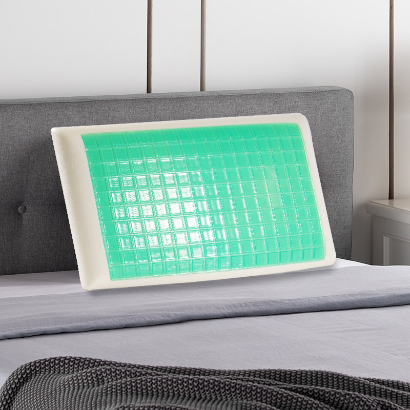 Ciúb Oighir Black Gold Saincheaptha Pillow Glóthach Rebound Ard agus Íseal