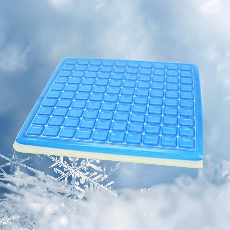 Foam Cuimhne Cearnóg PVC Rebound Mall Glóthach Cool Cool agus Compordach