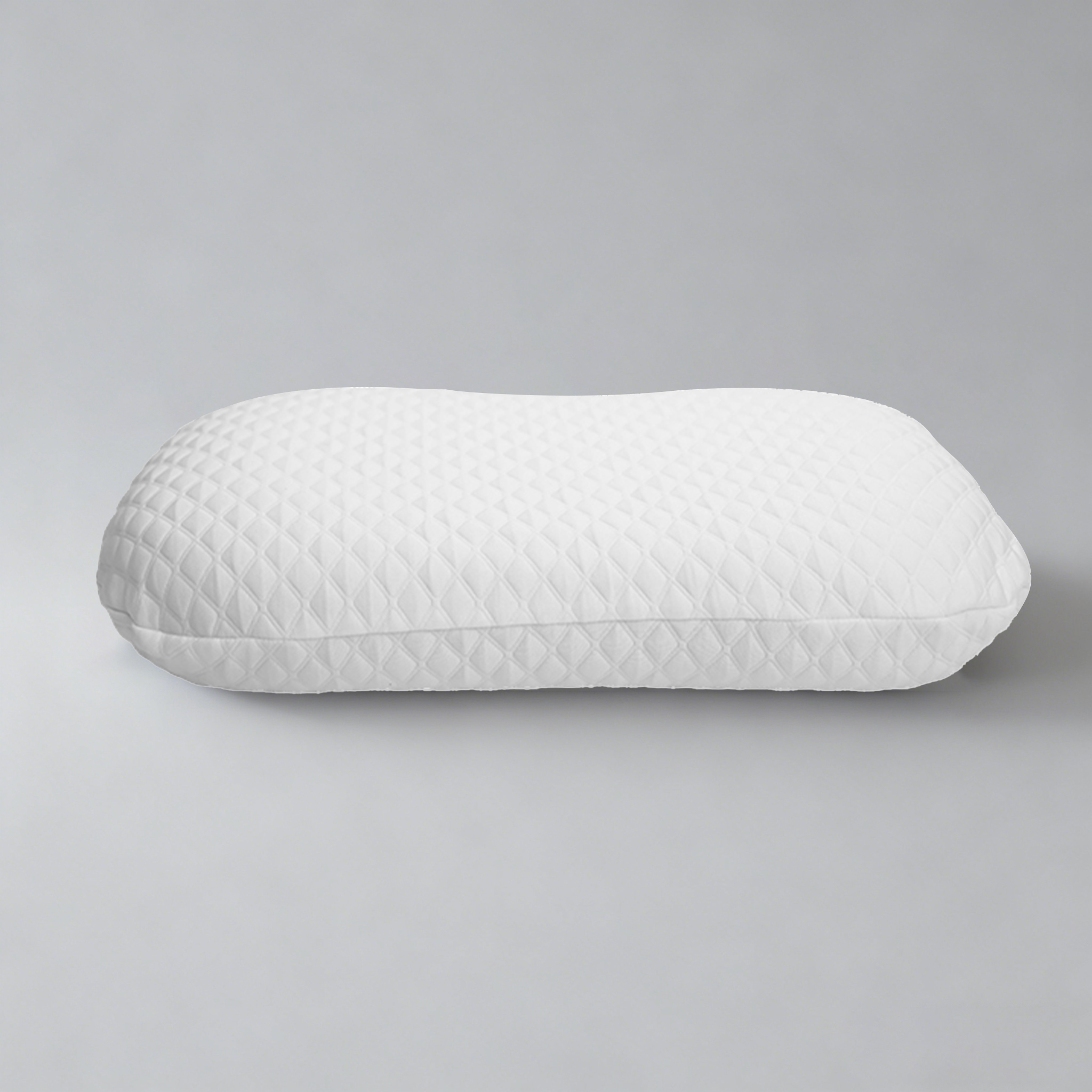 S-Shaped Off-White Slow-Rebound Pillows