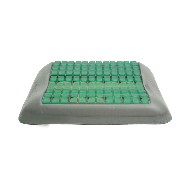 Faoiseamh Brú Pillow Glóthach Leaba Glas Le haghaidh Muineál agus Spine