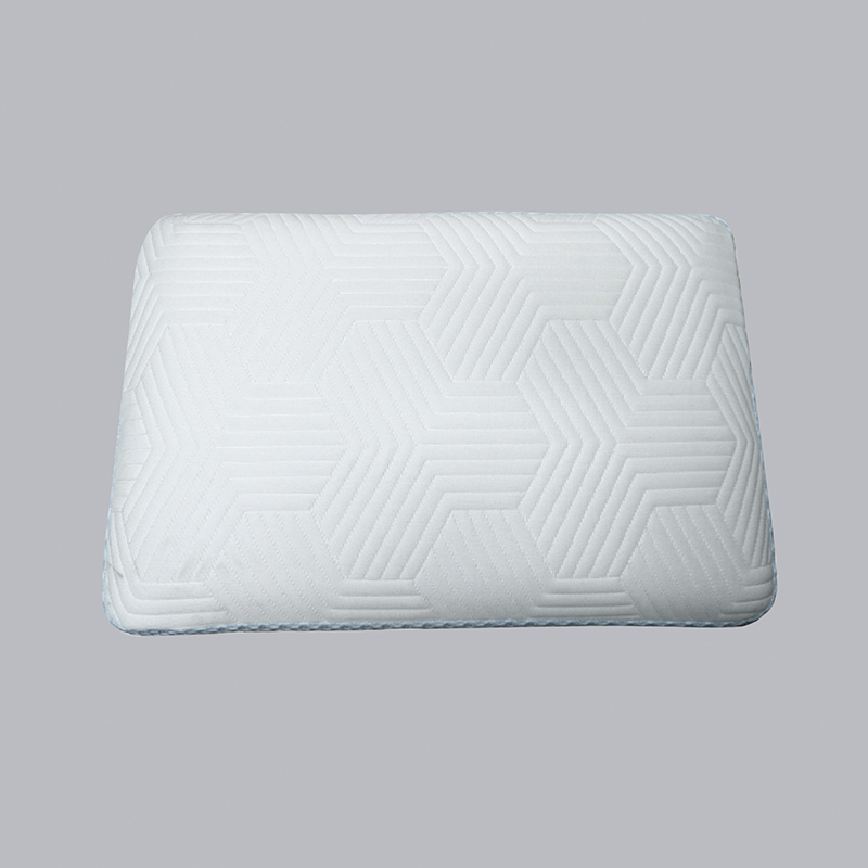 Pillow Arán Foam Cuimhne Striped le haghaidh Seomraí Leapa